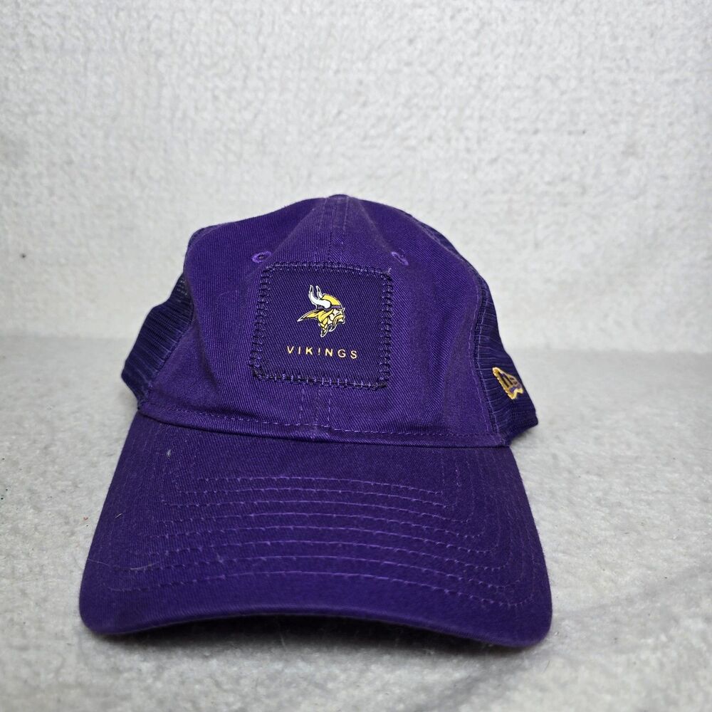 UNIQUE New Era Purple Womens Minnesota Vikings Trucker Hat